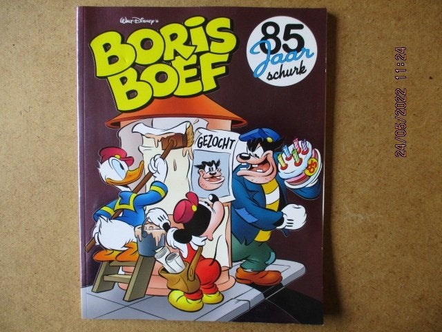 adv6517 boris boef 85 jaar schurk, Eén stripboek, Ophalen, Gelezen
