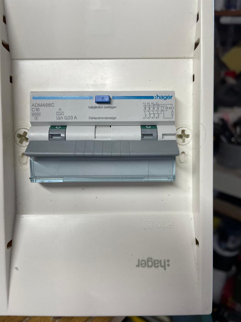 Aardlek.automaat16 amp, Doe-het-zelf en Verbouw, Elektra en Kabels, Ophalen of Verzenden, Nieuw
