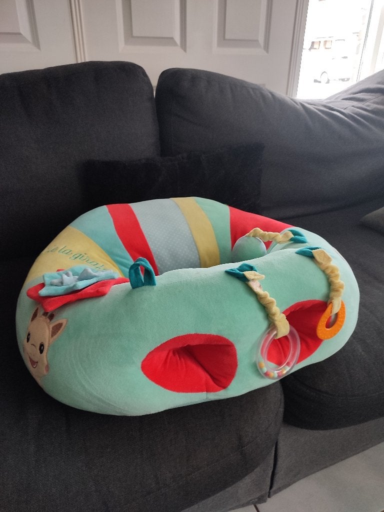 Sofie de Giraf zitkussen baby (zonder speeltjes), Ophalen, Gebruikt, Overige typen