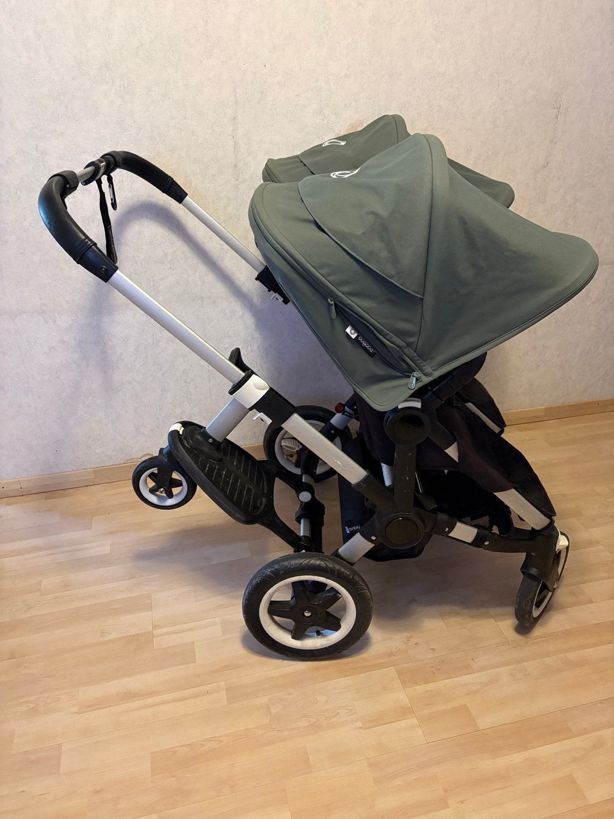 Bugaboo Donkey 3 Duo wagen met meerijdplankje, Kinderen en Baby's, Kinderwagens en Combinaties, Ophalen, Gebruikt, Combiwagen