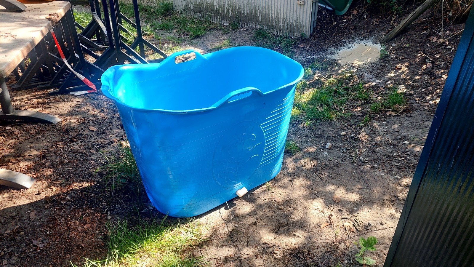 Blauwe flexibele kuip - Diverse toepassingen, Ophalen, Gebruikt, Minder dan 80 cm, Overige typen