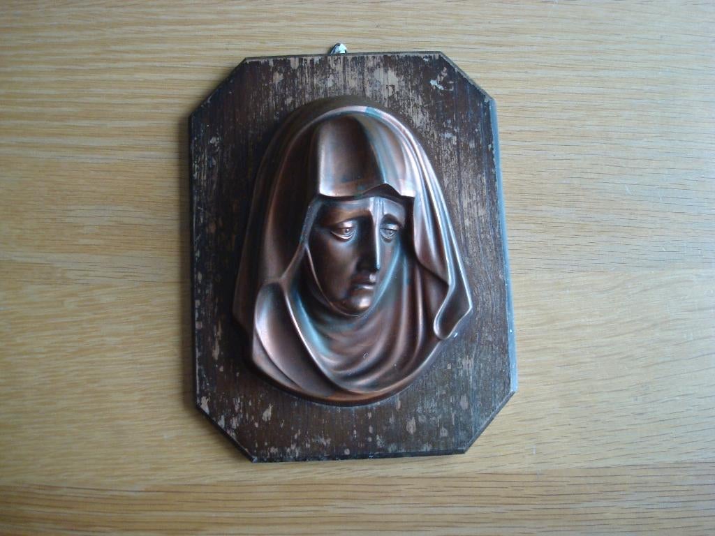 Mariahoofd brons, Ophalen of Verzenden