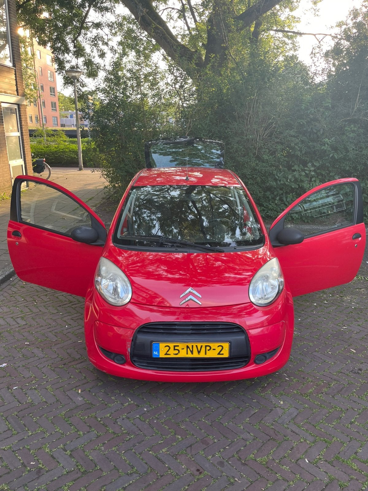 Citroën C1 1.0 3-DRS 2010 Rood, Voorwielaandrijving, 4 stoelen, C1, 68 pk
