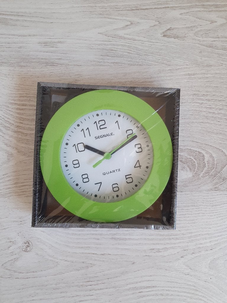 Segnale Wandklok (17 cm), Ophalen of Verzenden, Zo goed als nieuw, Wandklok