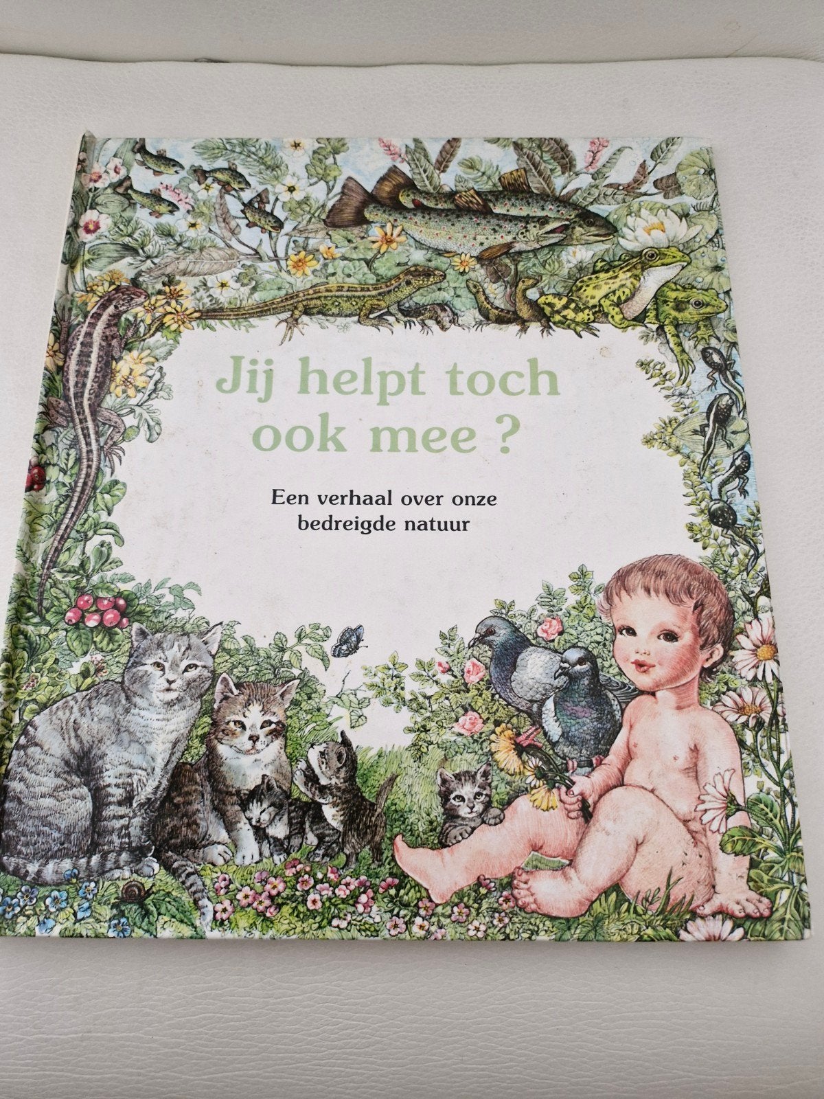 Jij helpt toch ook mee? - Bedreigde natuur, Ophalen of Verzenden, Zo goed als nieuw, Laura Conti, Gerda Van Cleemput, Non-fictie