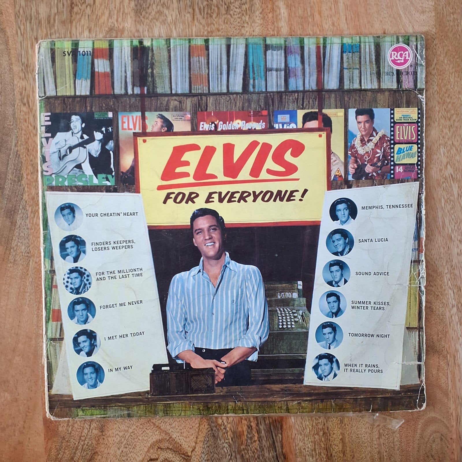 Elvis Presley Elvis for Everyone, Cd's en Dvd's, Vinyl | Pop, Ophalen of Verzenden, Gebruikt, 12 inch, LP