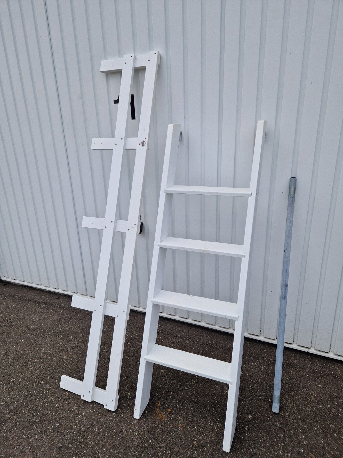 valbescherming en ladder voor hoogslaper, Ophalen, Overige houtsoorten, Minder dan 200 cm, Plank