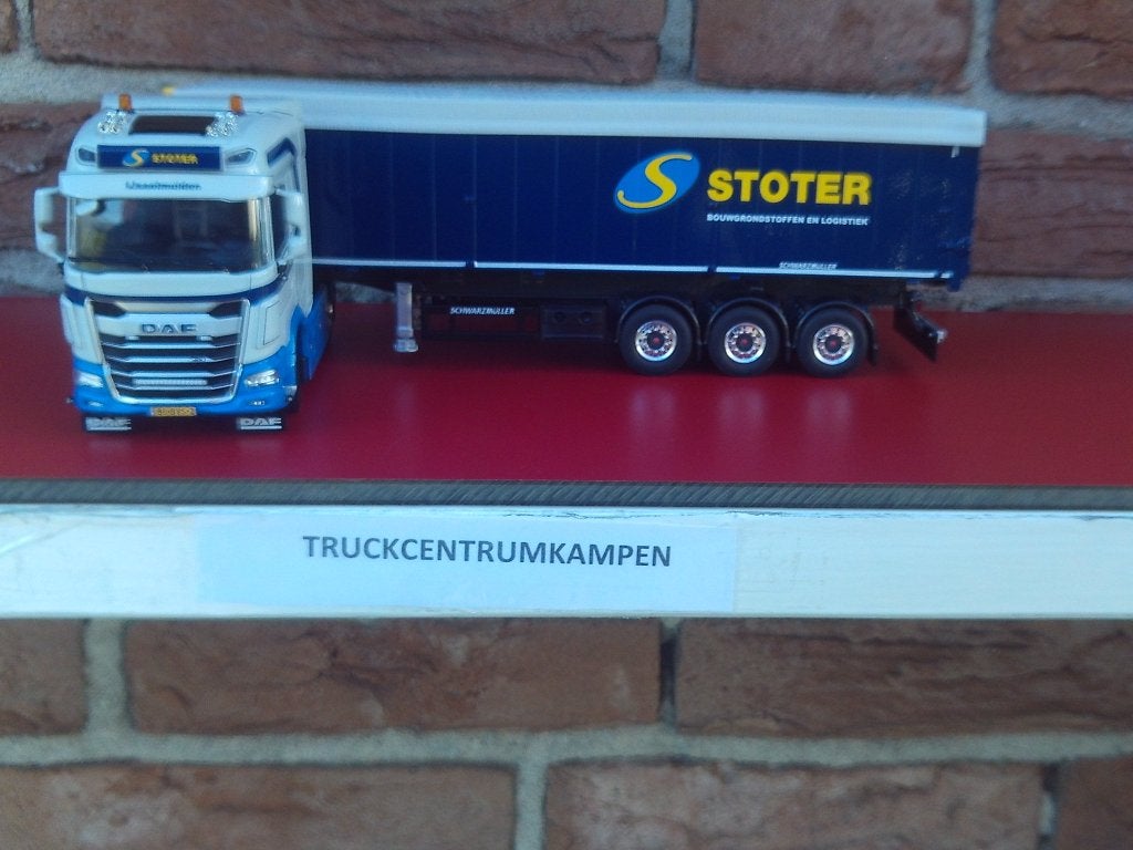 WSI  Daf  XG  4 x 2 + Volume  Kipper  van  Stoter., Hobby en Vrije tijd, Ophalen of Verzenden, Nieuw, Bus of Vrachtwagen, Wsi