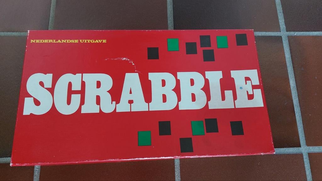 Vintage Scrabble spel, SIO, Nederlandse uitgave, Hobby en Vrije tijd, Gezelschapsspellen | Bordspellen, Ophalen of Verzenden
