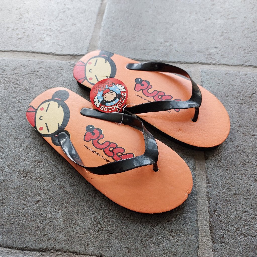 Slippers Pucca - Oranje - Maat 37/38 - Nieuw, Ophalen of Verzenden, Nieuw, Oranje