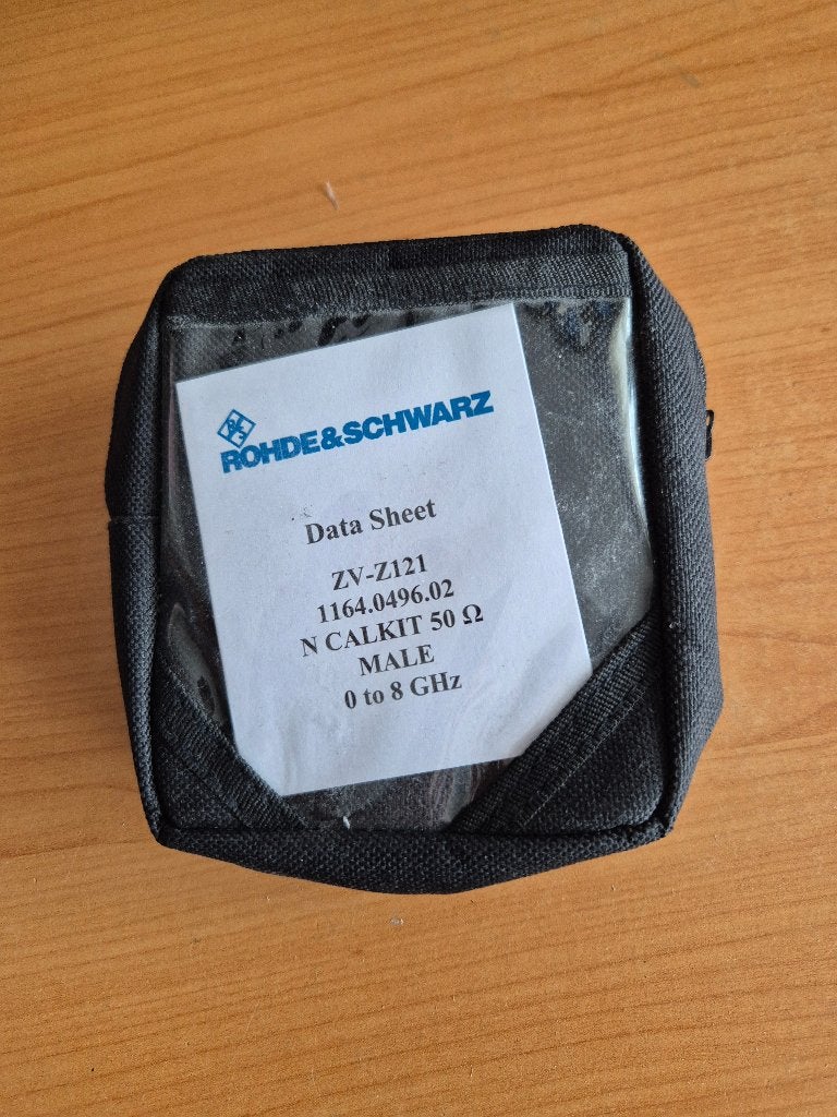 Rohde & Schwarz ZV-Z121 N 50Ω kalibratiekit DC-8GHz, Ophalen of Verzenden, Nieuw