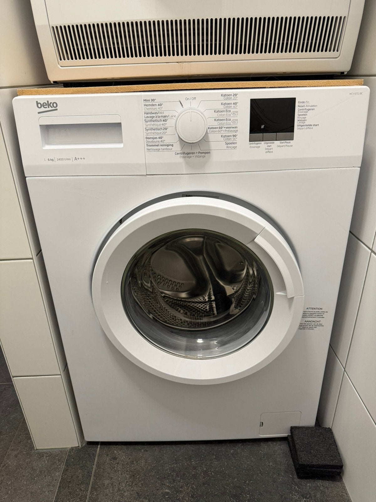 Beko wasmachine