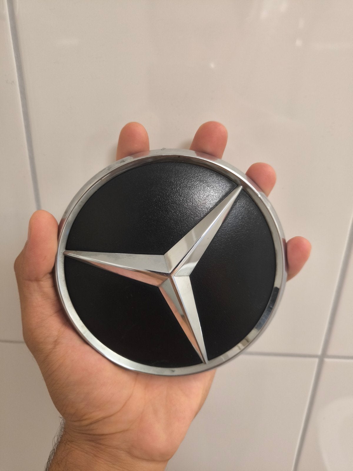 Mercedes-Benz Ster Logo Embleem, Ophalen, Gebruikt, Mercedes-Benz