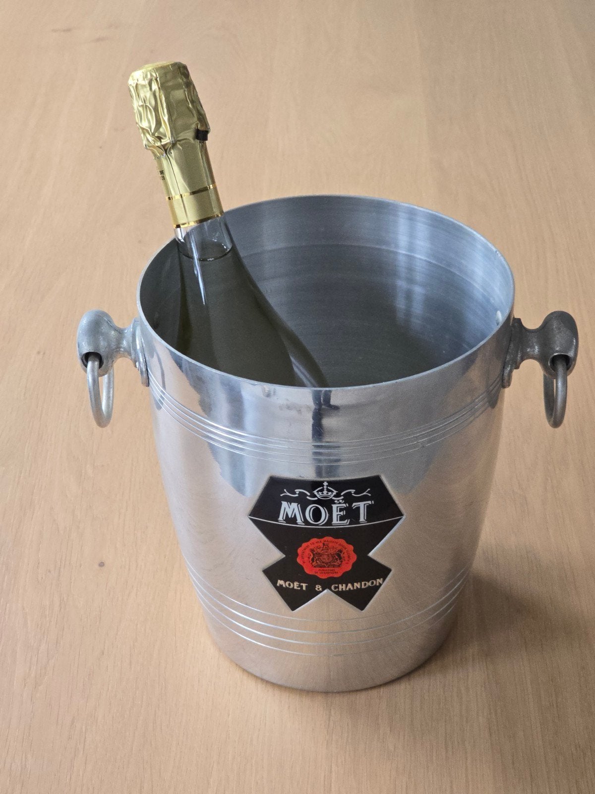 Originele Moët & Chandon Champagne Cooler 80S €49, Ophalen of Verzenden, Nieuw, Reclamebord