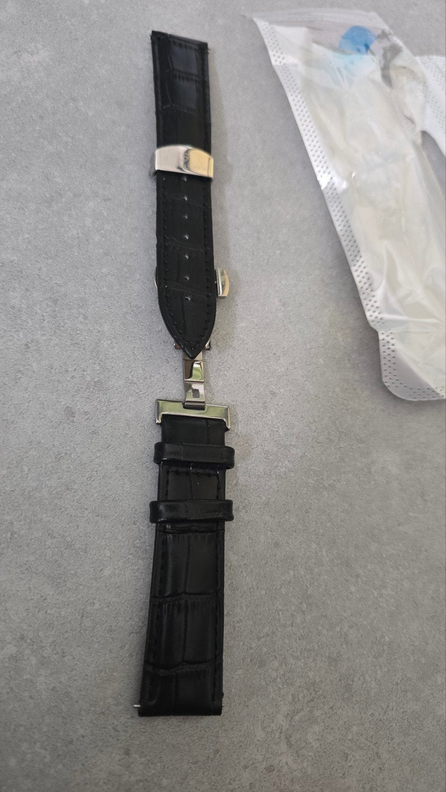 Originele leren horlogeband 20mm van Pagani Design, Ophalen of Verzenden, Nieuw