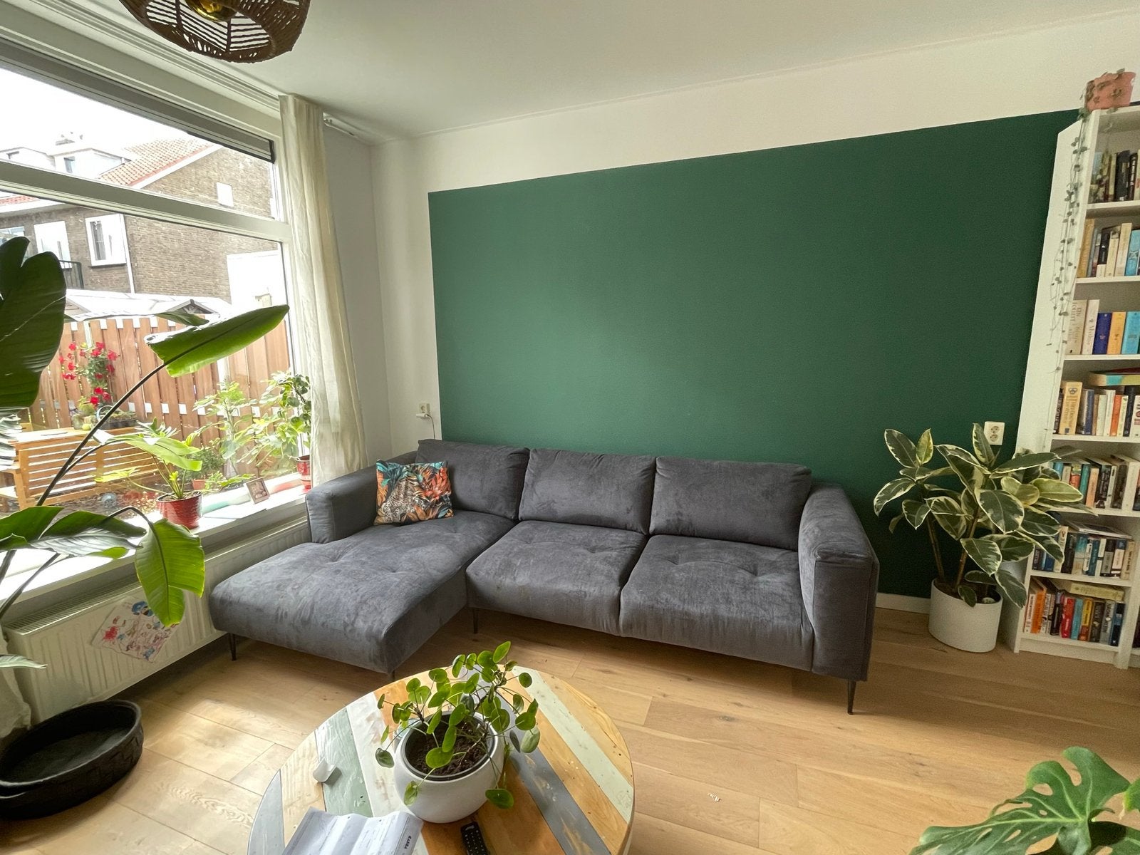 Hoekbank Trendhopper, Huis en Inrichting, Ophalen, Gebruikt, Stof