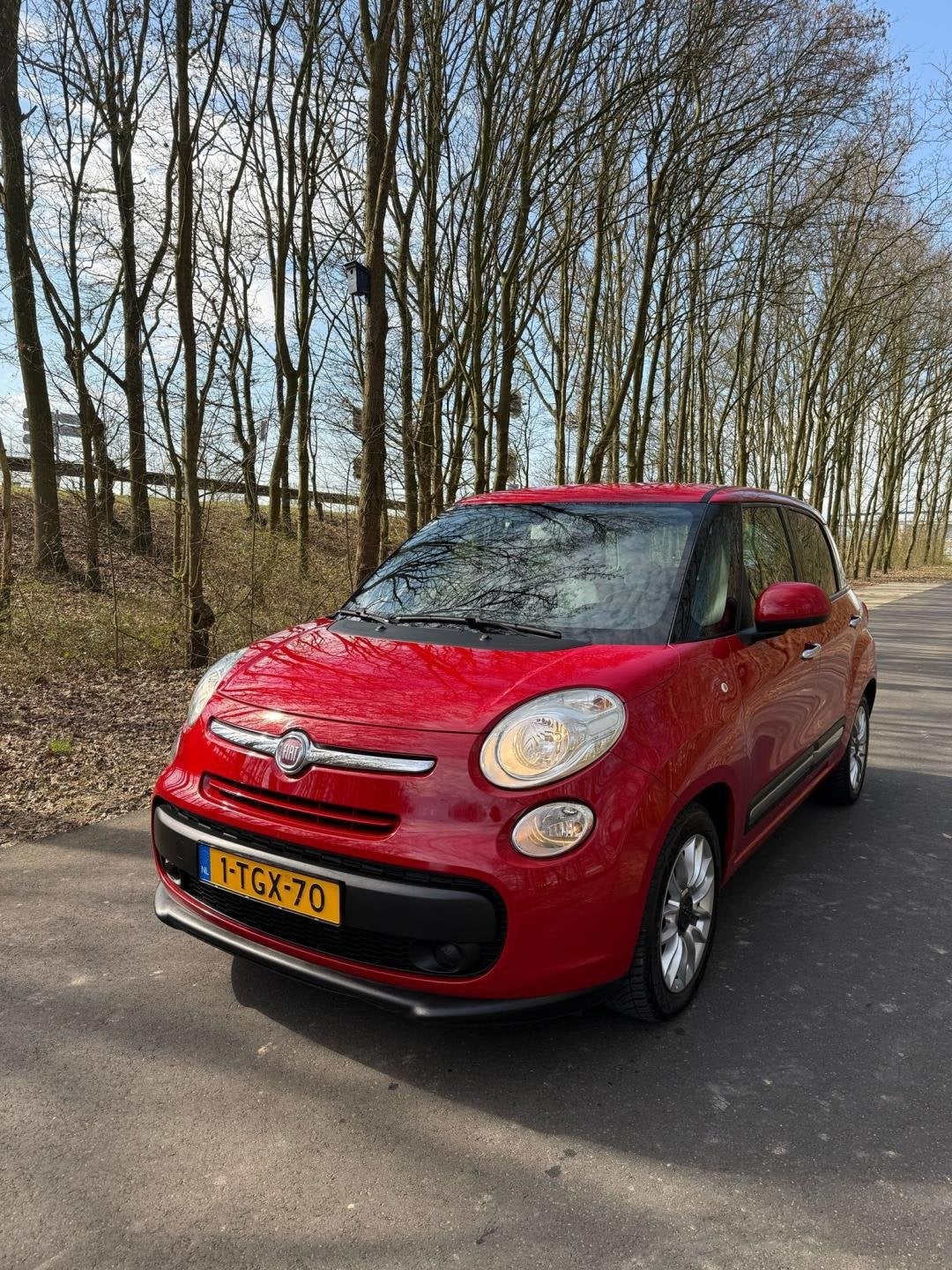 Fiat 500 L 0.9 TwinAir Easy Eco, weinig KM!, Auto's, Fiat, Gebruikt, Euro 6, Origineel Nederlands, Bedrijf