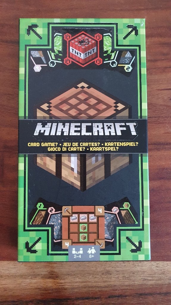 Minecraft kaarstpel, Mojang. Compleet en als nieuw. 5C7, Tweedehands verkoop, Tweedehands verkoop, Gebruikt, Ophalen of Verzenden