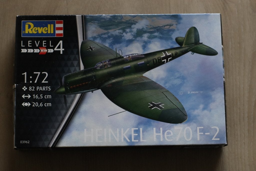 Heinkel  He70 F-2 Revell 1/72, 1:72 tot 1:144, Revell, Nieuw, Ophalen of Verzenden
