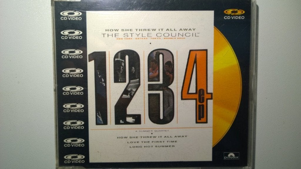 The Style Council - How She Threw It All Away (CD Video), Ophalen of Verzenden, Zo goed als nieuw, Pop