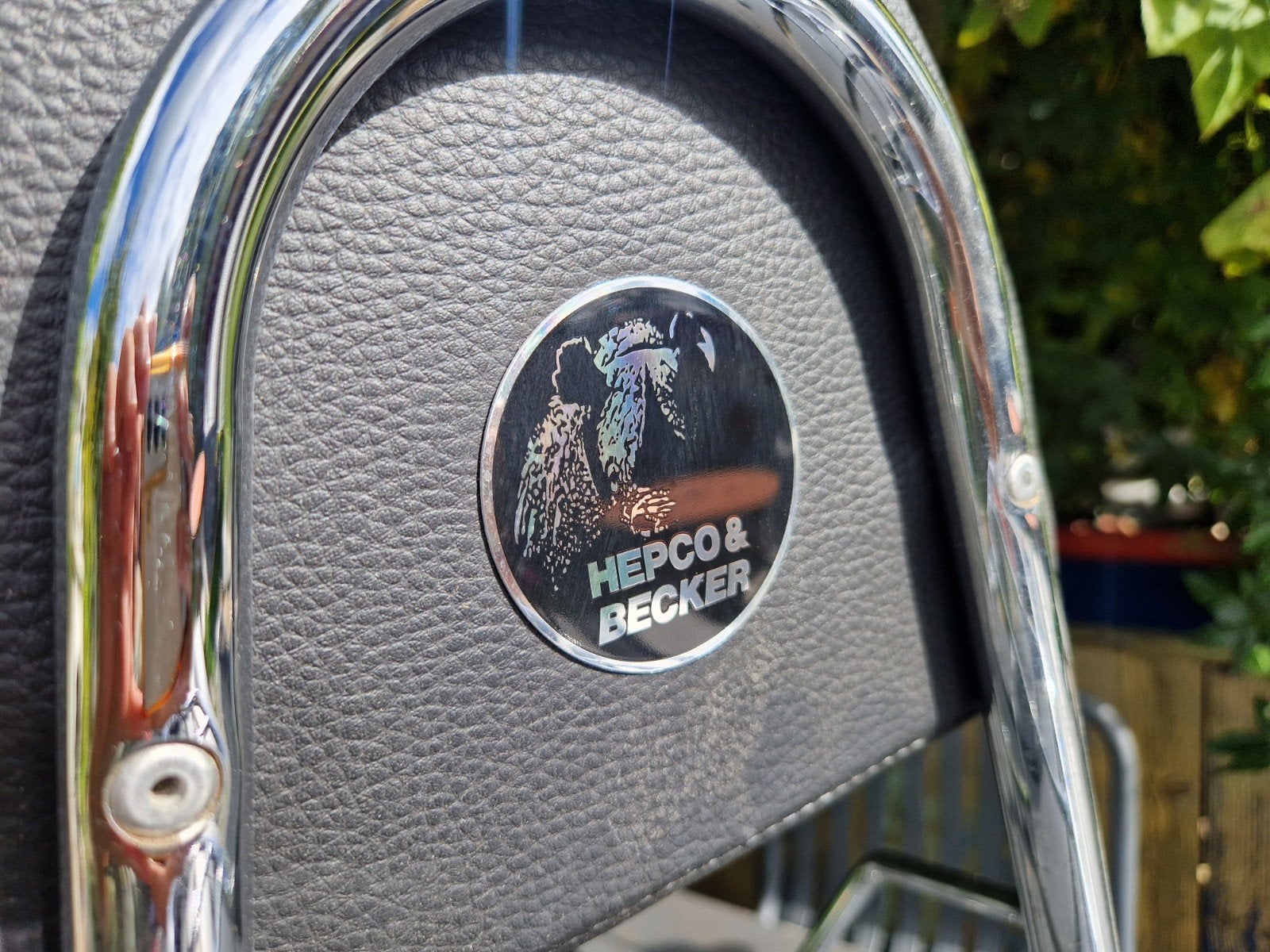 Hepco & Becker Sissybar met bagagerek, Motoren, Ophalen of Verzenden