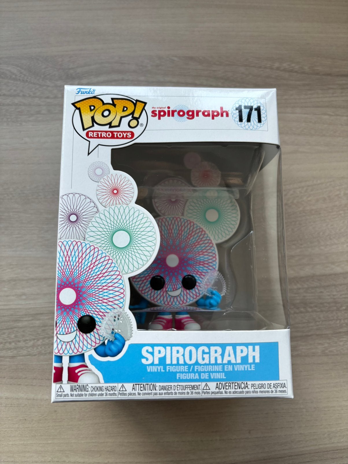 Funko Pop! Retro Toys Spirograph #171, Funko Europe, Ophalen of Verzenden, Zo goed als nieuw, 4th floor, 1 Queen Caroline St, London W6 9YN, Verenigd Koninkrijk