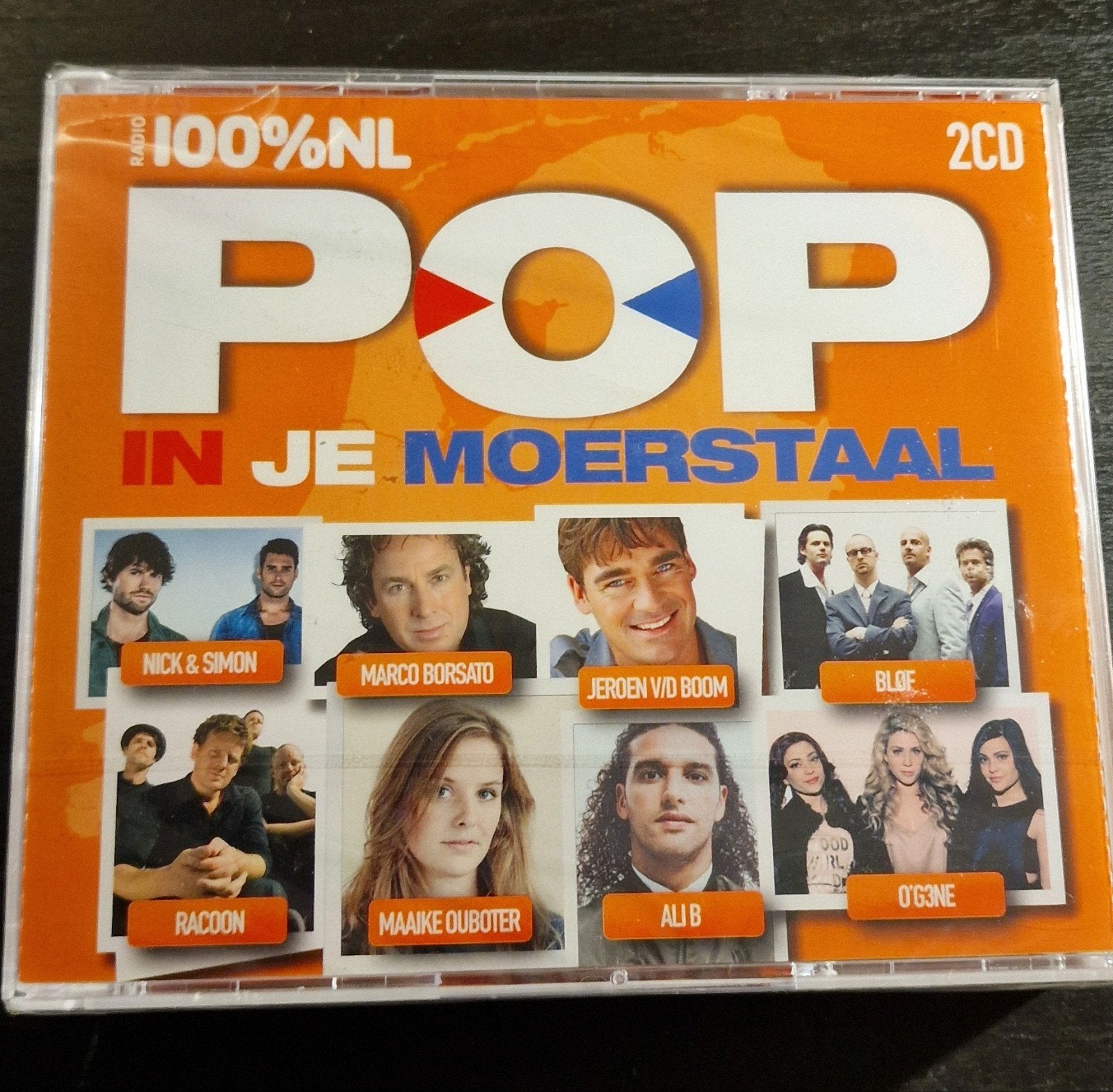 pop in je moerstaal - dubbelcd 100%nl, Cd's en Dvd's, Ophalen of Verzenden, Nieuw in verpakking, Pop