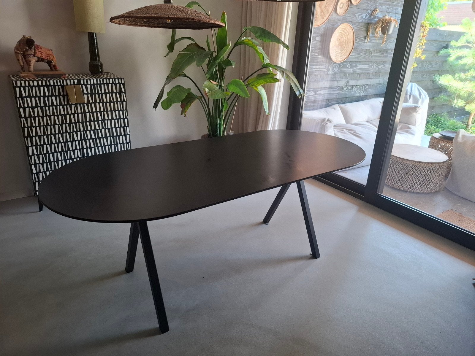Eettafel eiken, Ophalen, 50 tot 100 cm, Rechthoekig, Nieuw