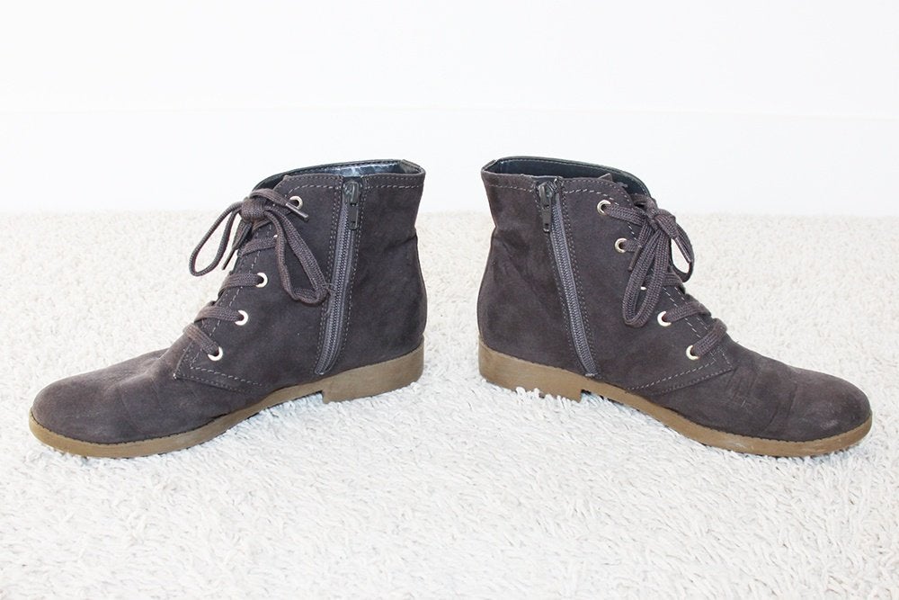 Prachtige Suede Indigo Veter Schoenen s21 (Maat 38) € 40,-, Indigo, Overige typen, Ophalen of Verzenden, Zo goed als nieuw