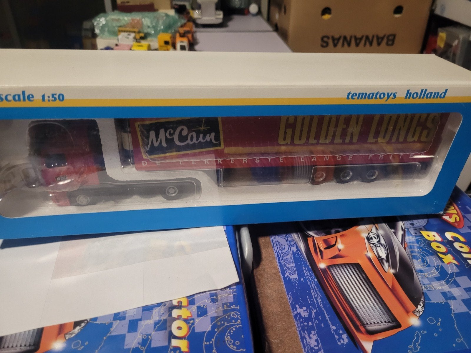 Daf macian golden long, Hobby en Vrije tijd, Modelauto's | 1:50, Nieuw, Bus of Vrachtwagen, Lion Toys, Ophalen of Verzenden