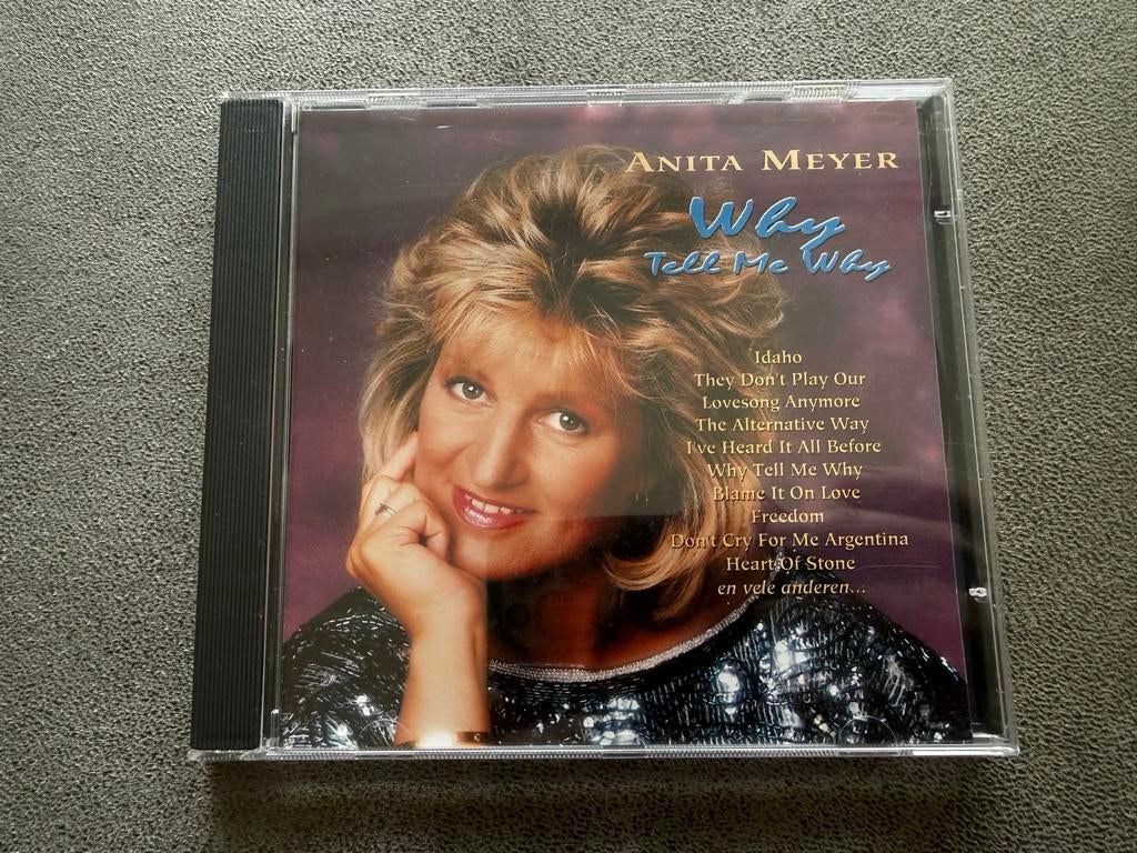 Anita Meyer - Why Tell Me Why CD (1990), Ophalen of Verzenden, Zo goed als nieuw