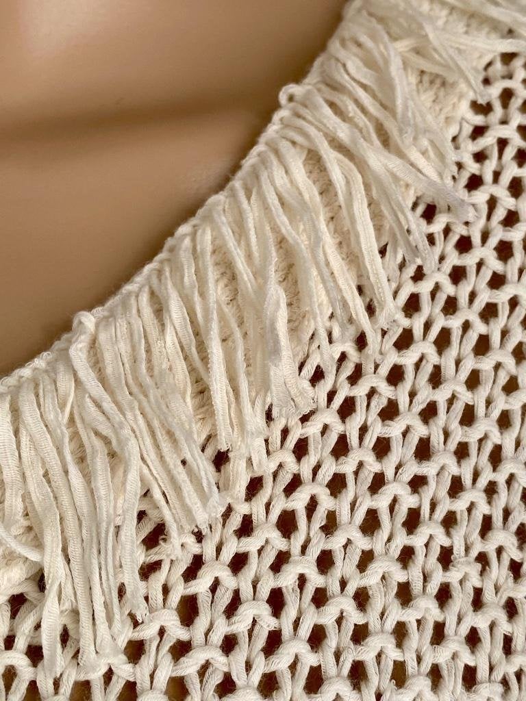 H766 Marc Aurel: maat 42=L katoenen vest vestje beige, Marc Aurel, Beige, Maat 42/44 (L), Ophalen of Verzenden