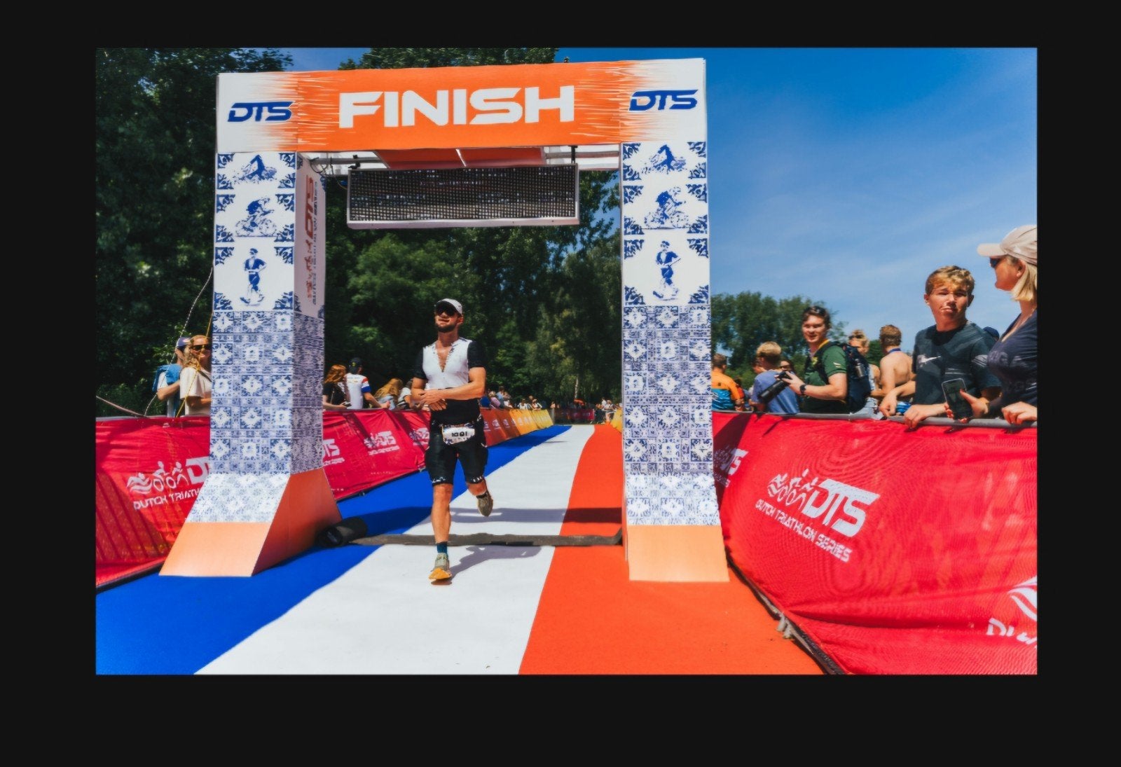 Triatlon haarlemmermeer middle distance 12 juli, Sport en Fitness, Loopsport en Atletiek, Ophalen of Verzenden, Nieuw, Overige typen