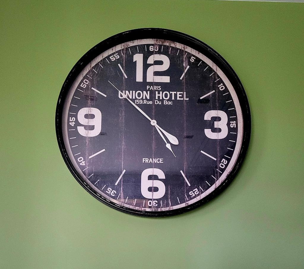 Wandklok, Ophalen, Zo goed als nieuw, Analoog, Wandklok