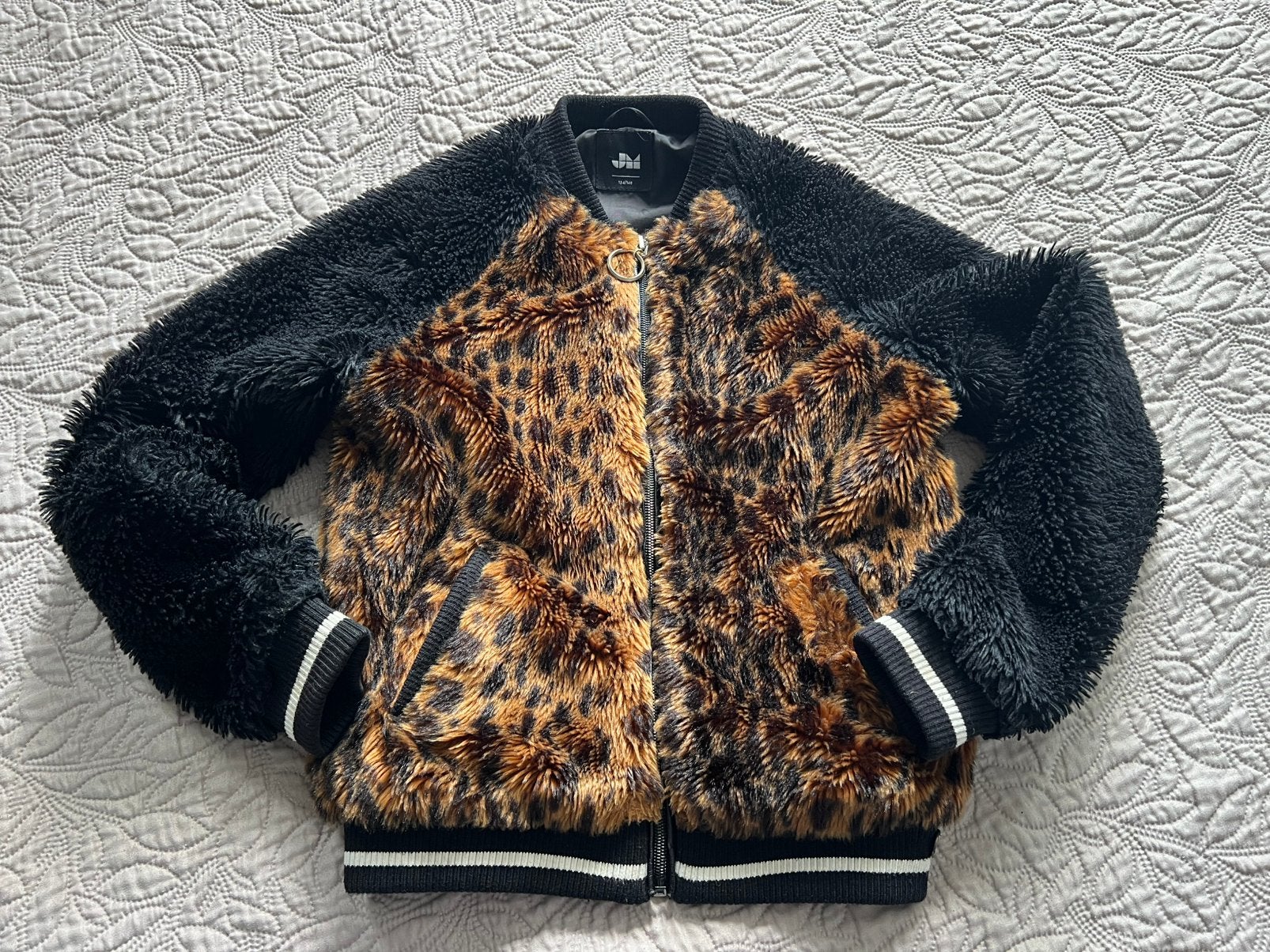 Maat 134/140 meisjes vest tijger printje, Ophalen of Verzenden, Zo goed als nieuw, Meisje, Trui of Vest