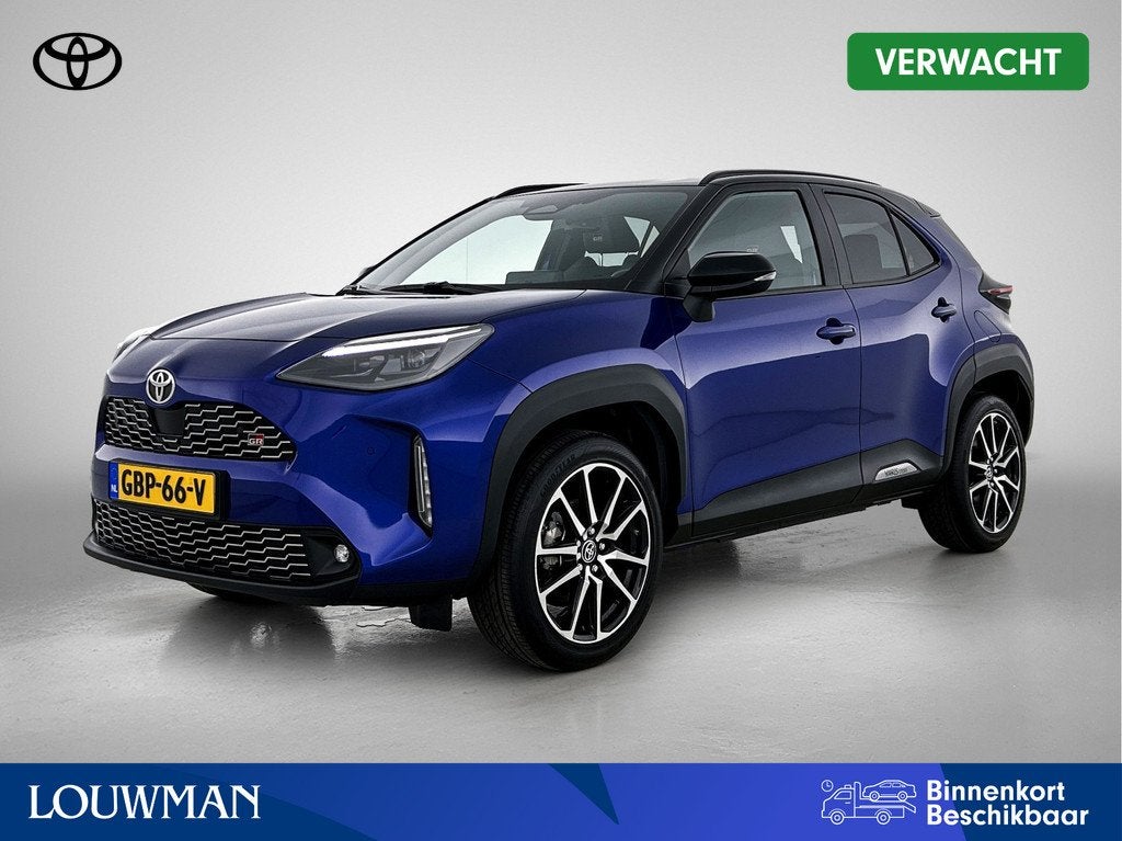 Toyota Yaris Cross 1.5 Hybrid 130 GR SPORT | BTW voertuig |, Auto's, Toyota, 12 maanden, Gebruikt, Blauw, Bedrijf
