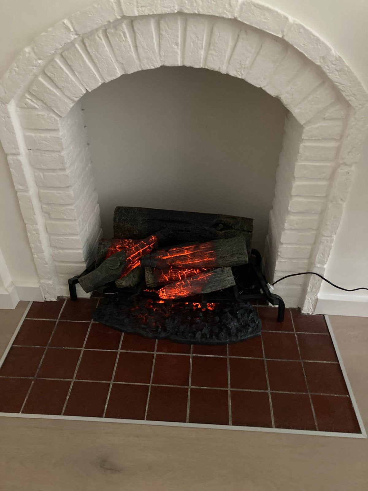 Dimplex Silverton elektrische sfeerhaard, Ophalen, Zo goed als nieuw, Vrijstaande haard, Elektrische haard