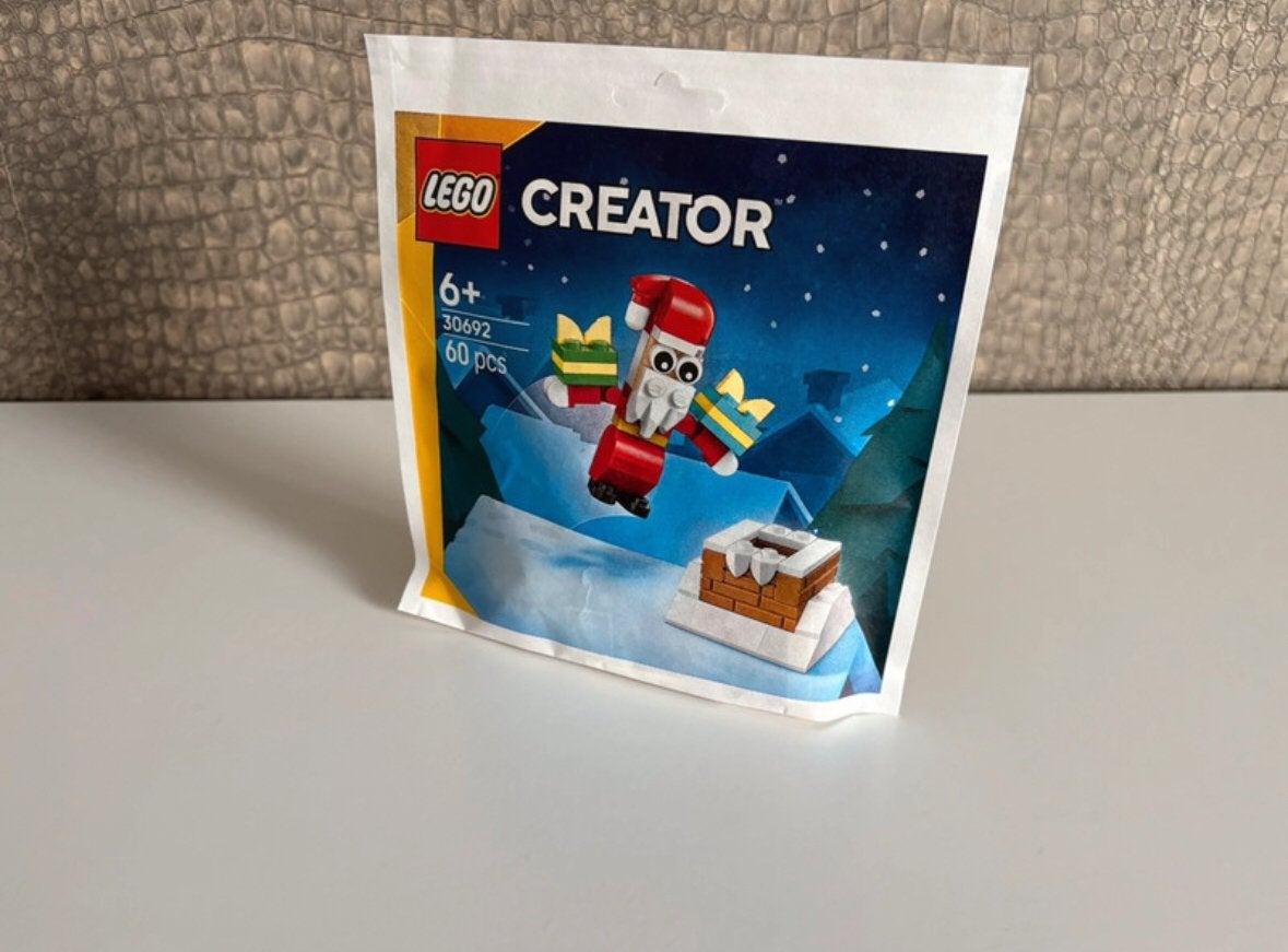 Lego 30692 Kerstman in de schoorsteen - Nieuw, Lego, Nieuw, Ophalen of Verzenden, Compleet