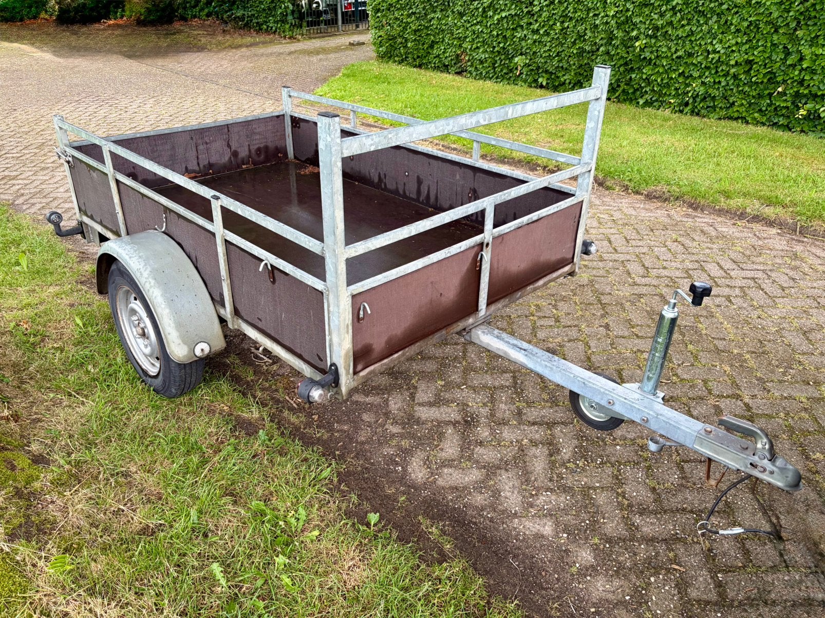Ongeremde enkelasser 200x125cm, Ophalen, Gebruikt