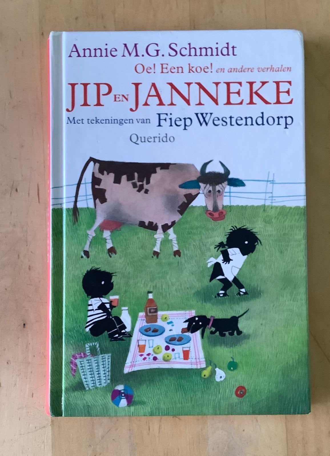 Jip en Janneke / Oei, een koe!, Boeken, Ophalen of Verzenden, Gelezen, Fictie algemeen