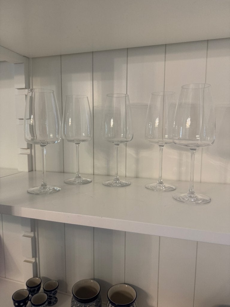 Witte wijnglazen, Ophalen, Zo goed als nieuw, Overige typen