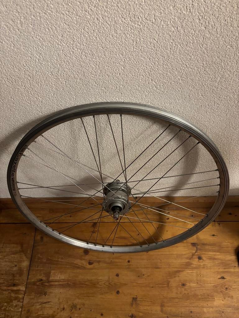 28 inch Shimano DH-2N 30D voorwiel, Fietsen en Brommers, Fietsonderdelen, Ophalen, Gebruikt, Wiel