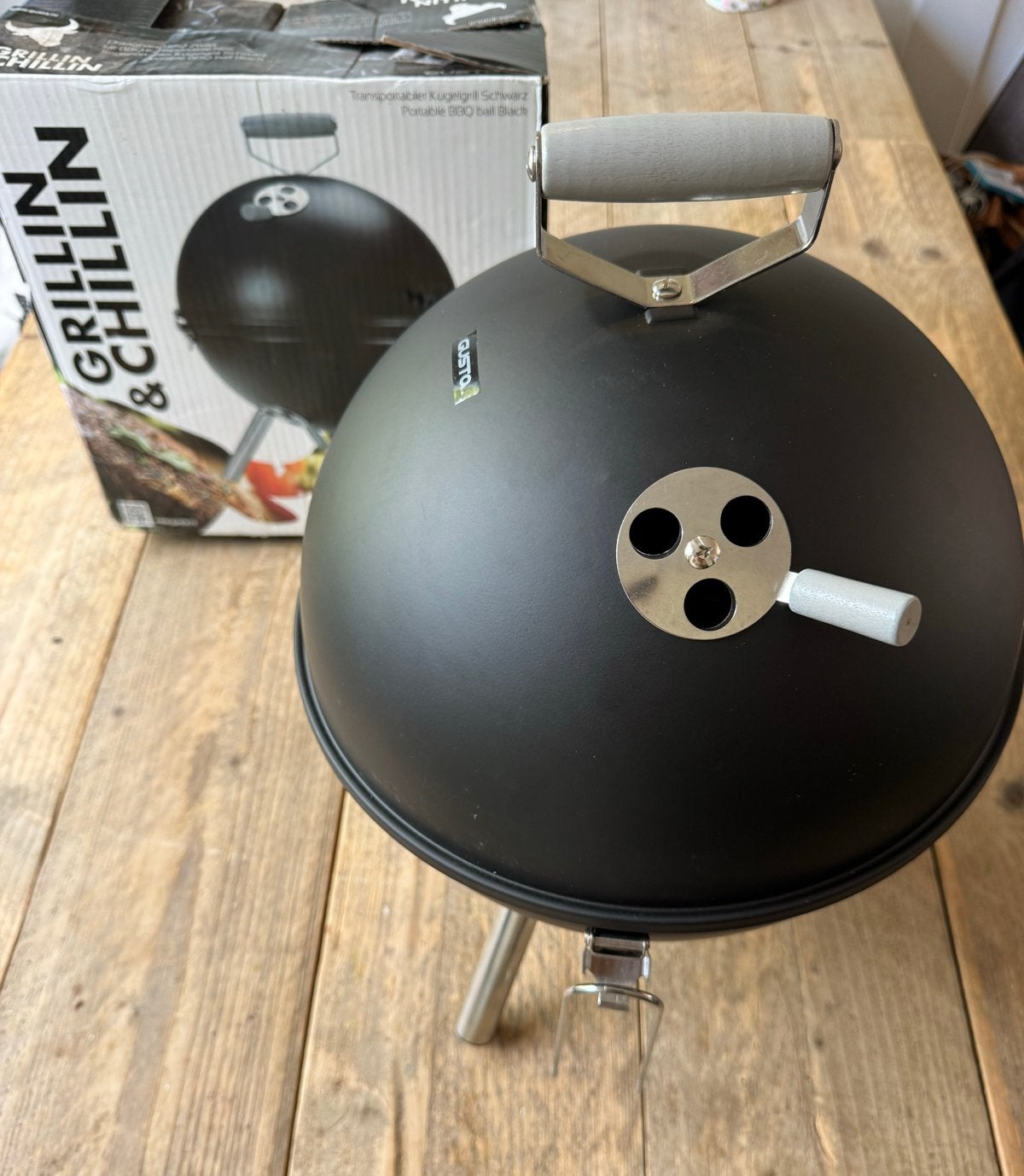 Nieuwe Draagbare Barbecue - Ideaal voor Grillen & Chillen, Ophalen of Verzenden, Nieuw