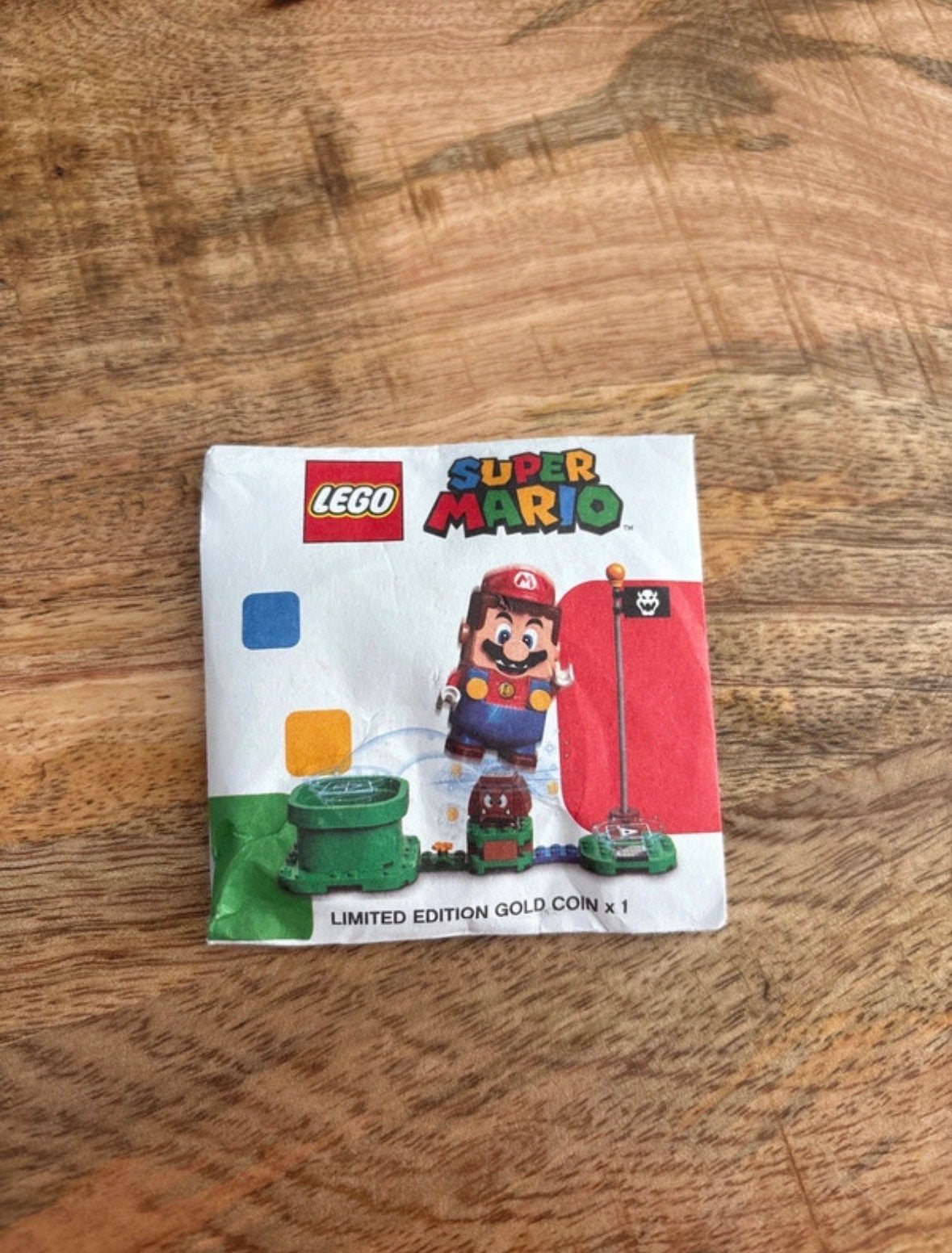 LEGO Super Mario Limited Edition Gold Coin, Ophalen of Verzenden, Zo goed als nieuw, Accessoire, Lego