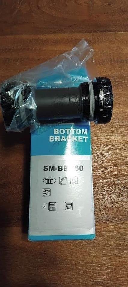 Shimano Bottom Bracket SM-BBR60 - 2 stuks, Fietsen en Brommers, Overige materialen, Nieuw, Shimano, Racefiets