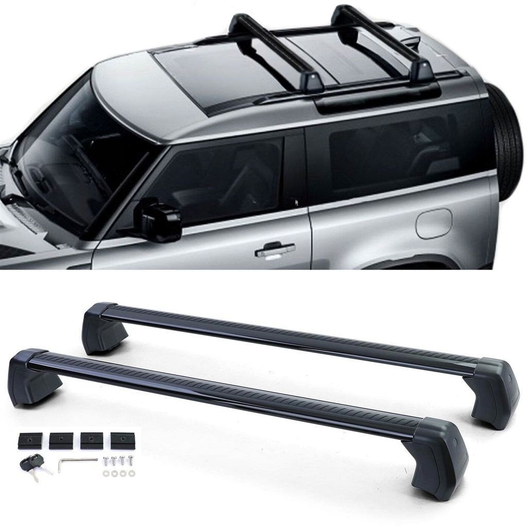 Dakdragers Voor Land Rover Defender 90 L663 Zwart Aluminium, Verzenden, Automotive Parts, A.parts@hotmail.nl, Trasmolenlaan 12 3447 GZ Woerden