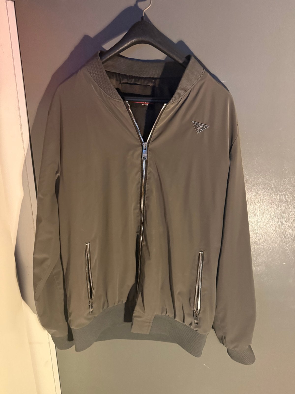 Prada Vest/Jasje - Maat M, Kleding | Heren, Ophalen of Verzenden, Zo goed als nieuw, Maat 48/50 (M), Grijs