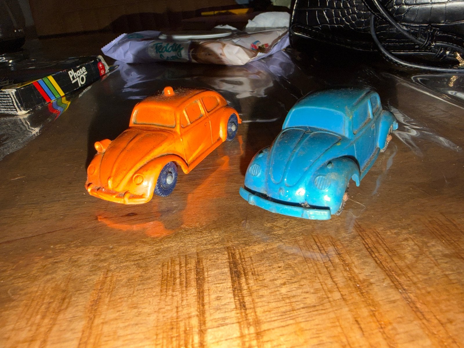 Twee Tomte Volkswagen Kever - Vintage Setje, Gebruikt, Auto, Ophalen of Verzenden, X
