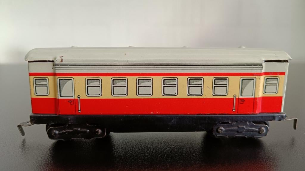 Vintage blikken Tee - wagon Grotsch., Ophalen of Verzenden