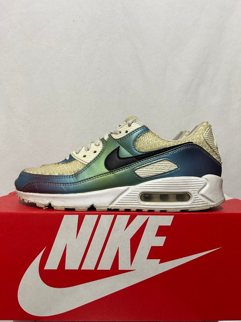 Maat 43 - Nike Air Max 90 Bubble Pack White, Kleding | Heren, Schoenen, Verzenden, Wit, Nike, Nike